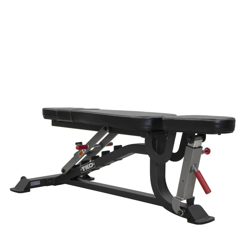 Adjustable Flat Incline Decline Bench | TKO - Bench - TKO Strength & Performance