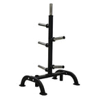 255lb Rubber Olympic Plate Set & Plate Tree | TKO - Weight Plate Storage - TKO Strength & Performance