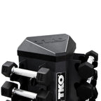 Vertical Rack With 8 - Pair Dumbbell Set | TKO - Dumbbell Set - TKO Strength & Performance