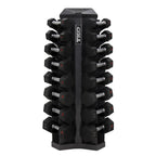 Vertical Rack With 8 - Pair Dumbbell Set | TKO - Dumbbell Set - TKO Strength & Performance