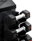 Vertical Rack With 8 - Pair Dumbbell Set | TKO - Dumbbell Set - TKO Strength & Performance