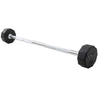 Half Barbell Rack with 20–60 lb Fixed Barbells | TKO - Fixed Barbell Set - TKO Strength & Performance