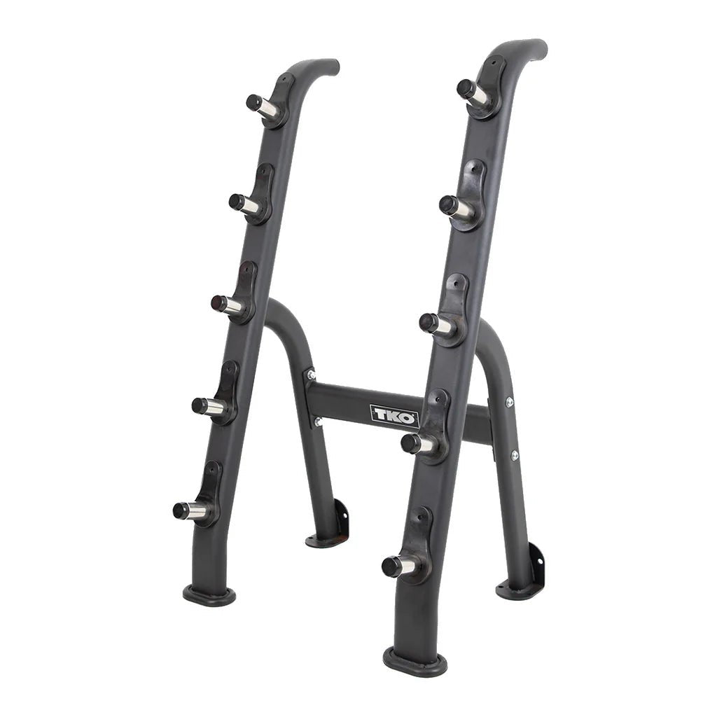 Half Barbell Rack with 20–60 lb Fixed Barbells | TKO - Fixed Barbell Set - TKO Strength & Performance