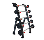 Half Barbell Rack with 20–60 lb Fixed Barbells | TKO - Fixed Barbell Set - TKO Strength & Performance