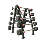 Full Barbell Rack with 20–110 lb Fixed Barbell Sets | TKO - Fixed Barbell Set - TKO Strength & Performance