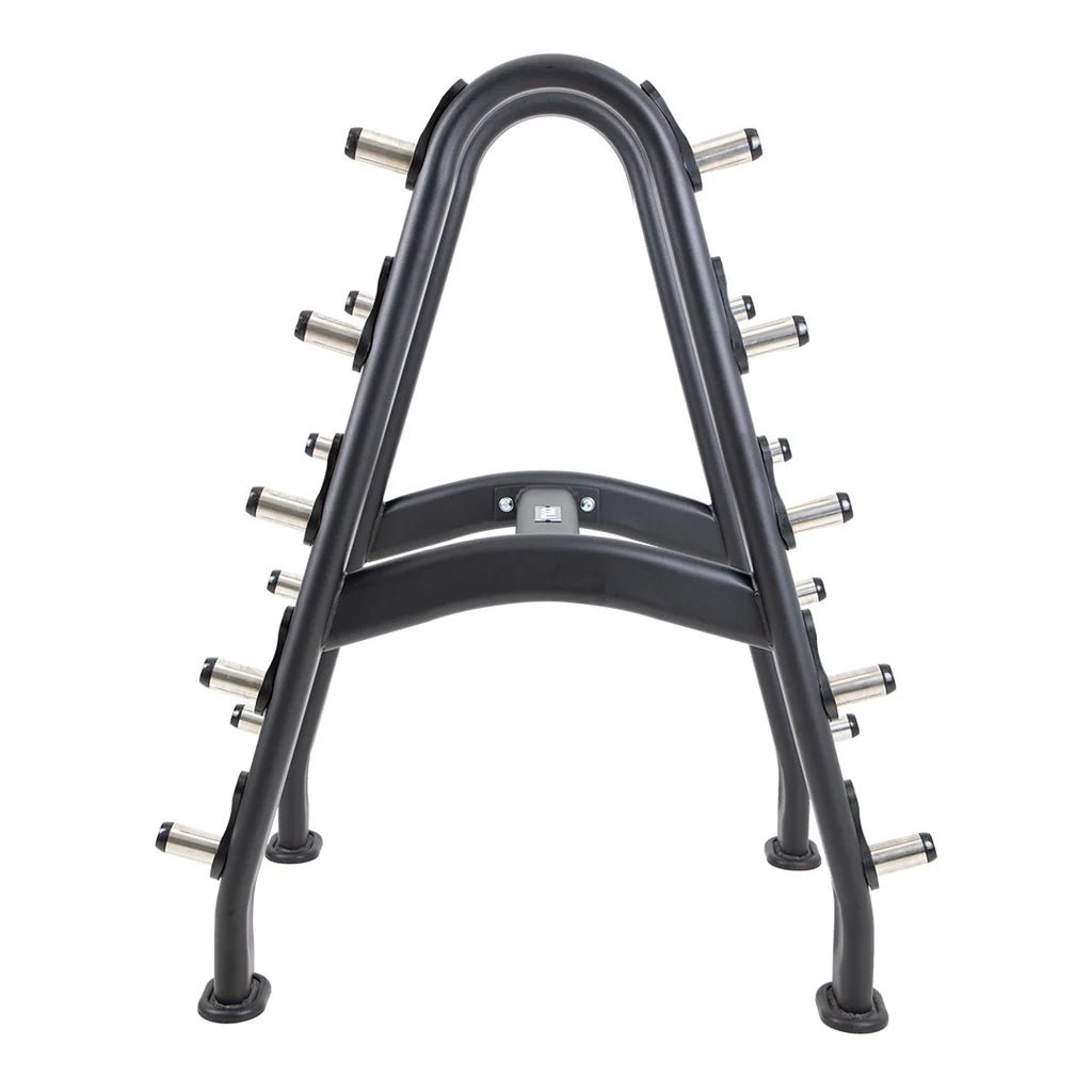 TKO Strength & Performance - TKO S846 Full Barbell Rack with 20–110 lb Fixed Straight or Curl Bar Sets - Fixed Barbell Set