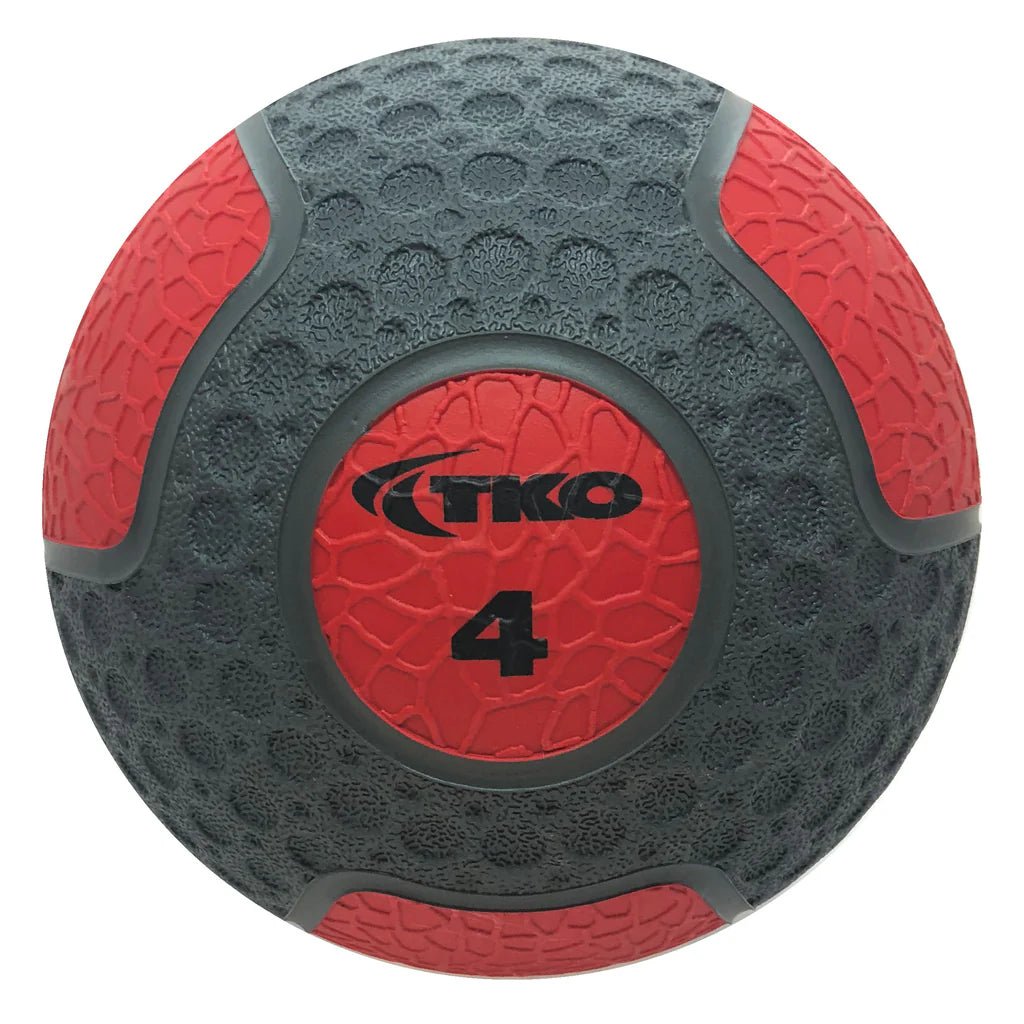 Rubberized Medicine Ball Set with Rack | TKO - Medicine Balls - TKO Strength & Performance