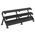 TKO Strength & Performance - TKO S891 Mega 3 - Tier Dumbbell Rack with 5–100 lb Set - Dumbbell Set