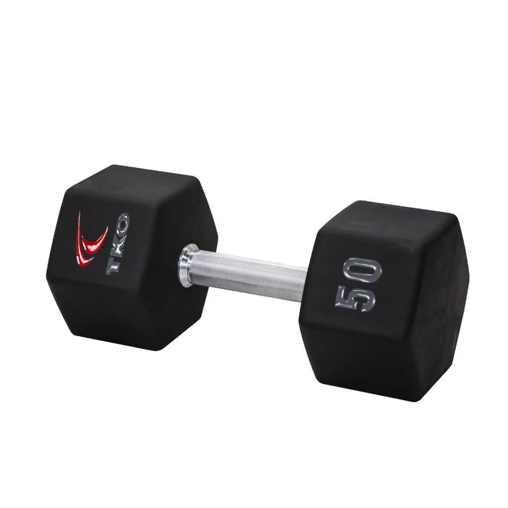 Urethane Hex Dumbbell Sets with Tri - Grip Handles | TKO - Dumbbell Set - TKO Strength & Performance