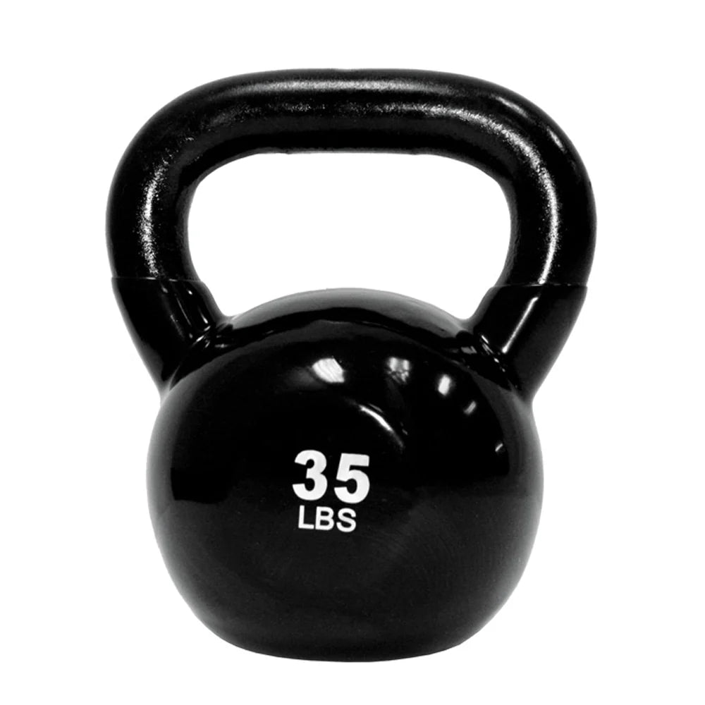 TKO Strength & Performance - TKO Vinyl Coated (5 - 50lb) Kettlebell Set 857KBV - Kettlebell Set