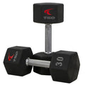 TRI GRIP® Urethane Hex Dumbbell Pairs | TKO - Dumbbells - TKO Strength & Performance