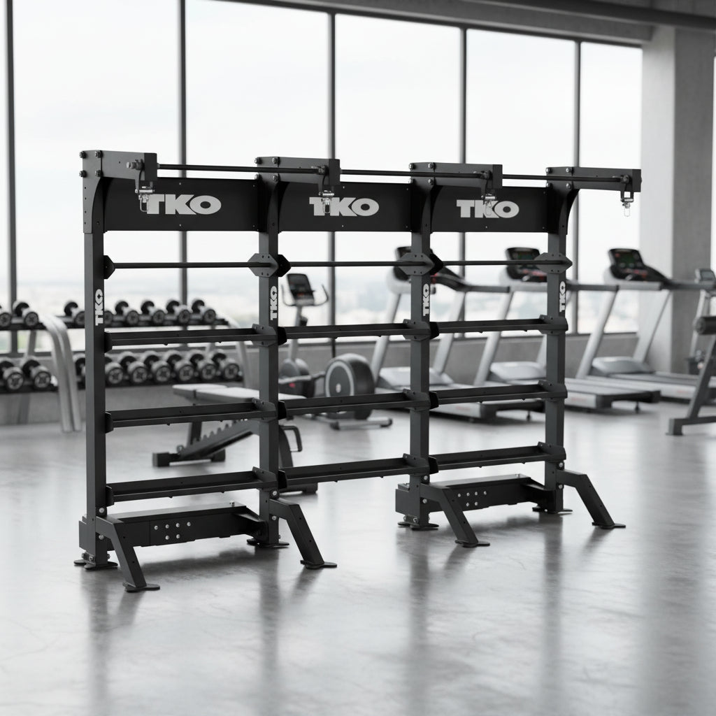 Triple Suspension Bay with Extra Storage | TKO - Suspension Bay - TKO Strength & Performance