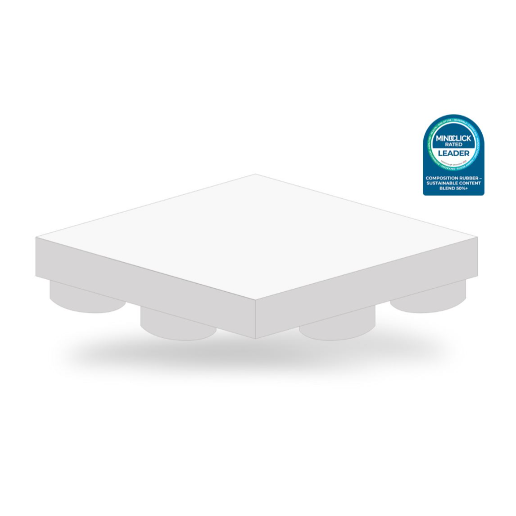 25.4mm Molded Tile Gym Flooring | Ecore Performance