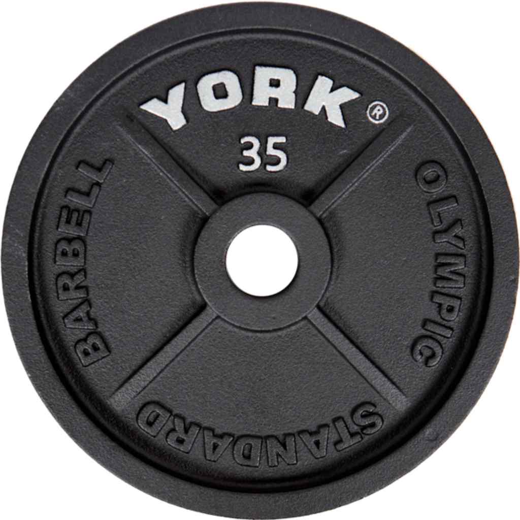 Cast Iron Olympic Weight Plate Sets York Barbell - Weight Plate Set - York Barbell
