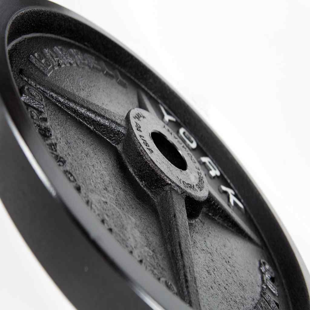 York Barbell - Cast Iron Precision Milled Olympic Plate Sets | York - Weight Plate Set