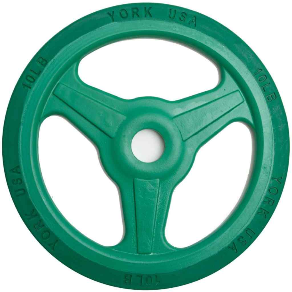 Colored Olympic Bumper Grip Plate Sets York - Weight Plate Set - York Barbell