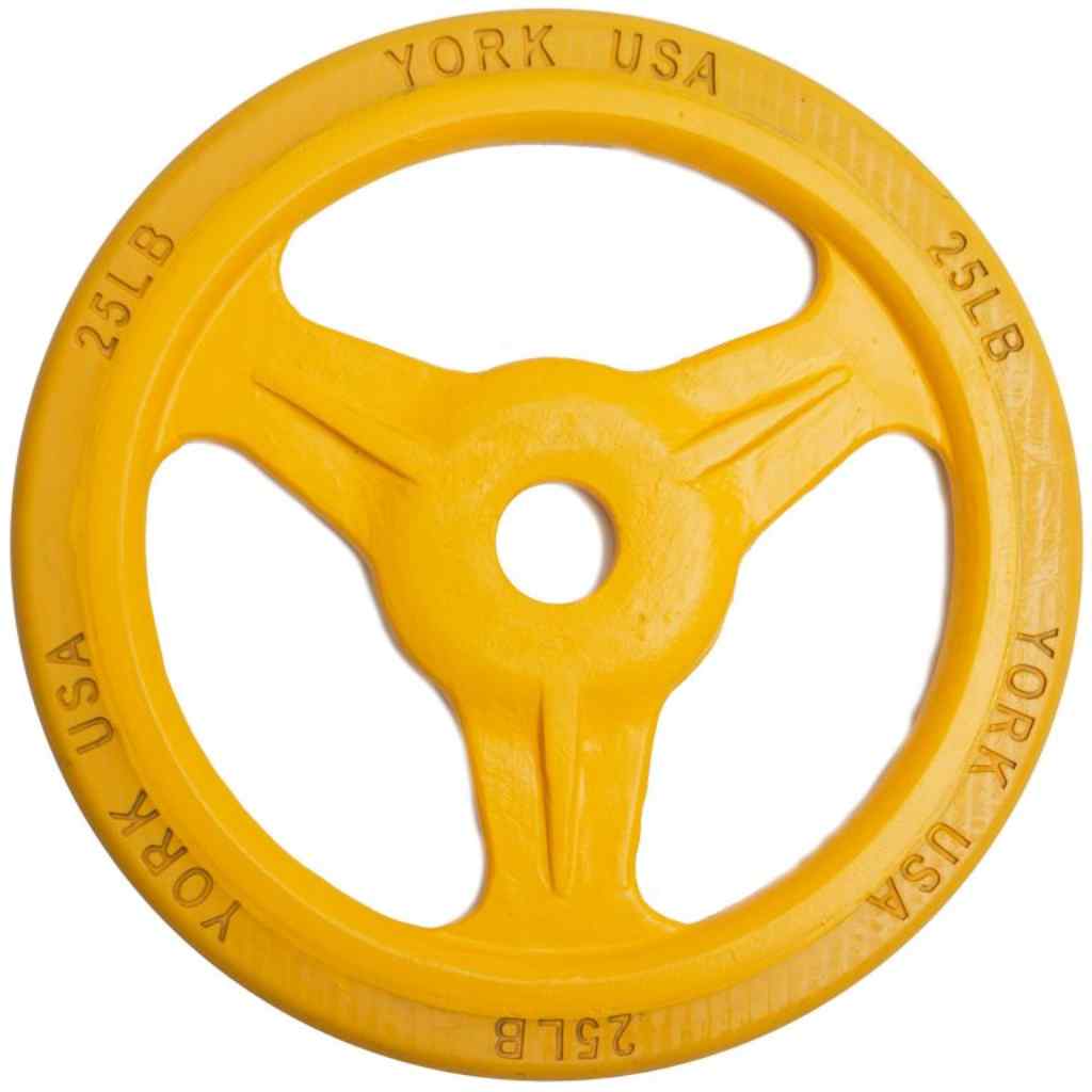 Colored Olympic Bumper Grip Plate Sets York - Weight Plate Set - York Barbell