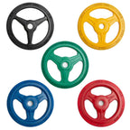 Colored Olympic Bumper Grip Plate Sets York - Weight Plate Set - York Barbell