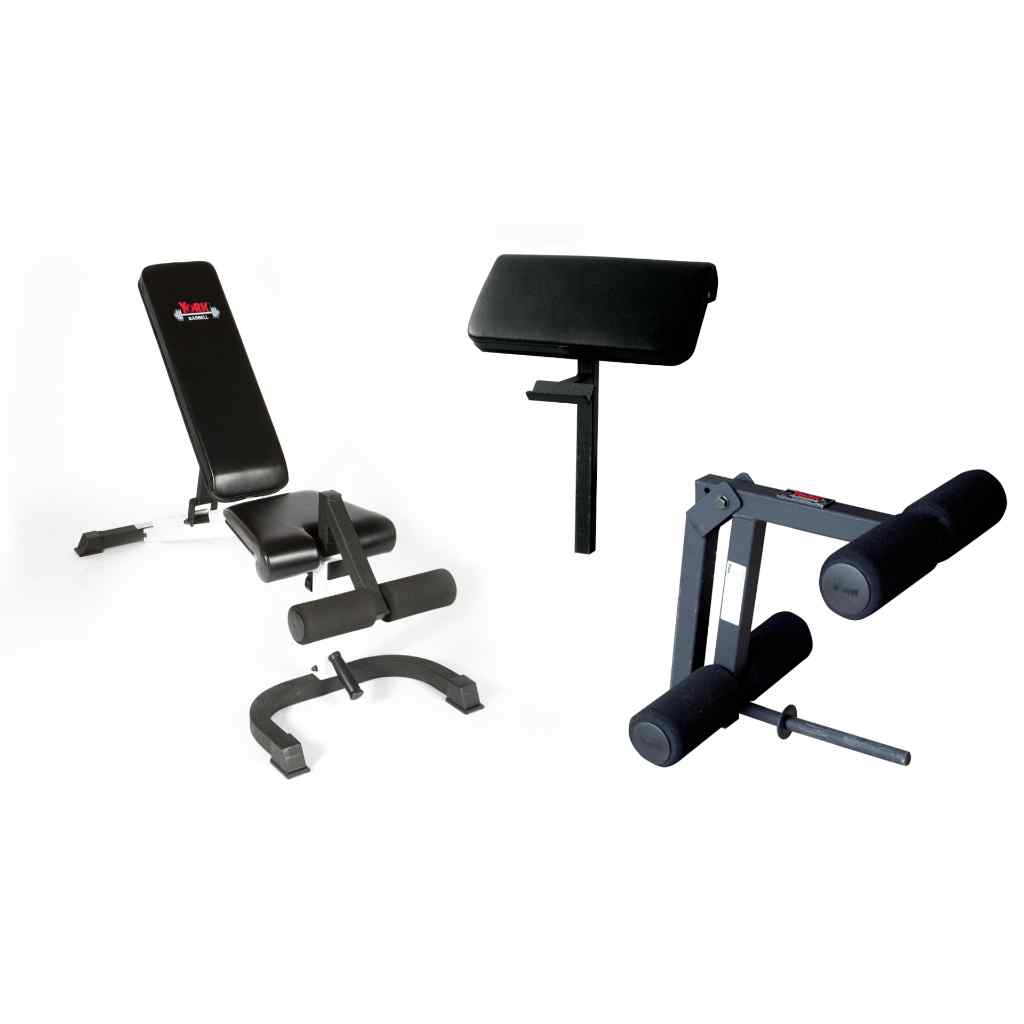 York FTS FID Adjustable Bench w/ Foot Hold - Bench - York Barbell