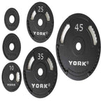 York Barbell - G-2 Cast Iron Olympic Weight Plate Sets | York Barbell - Weight Plate Set