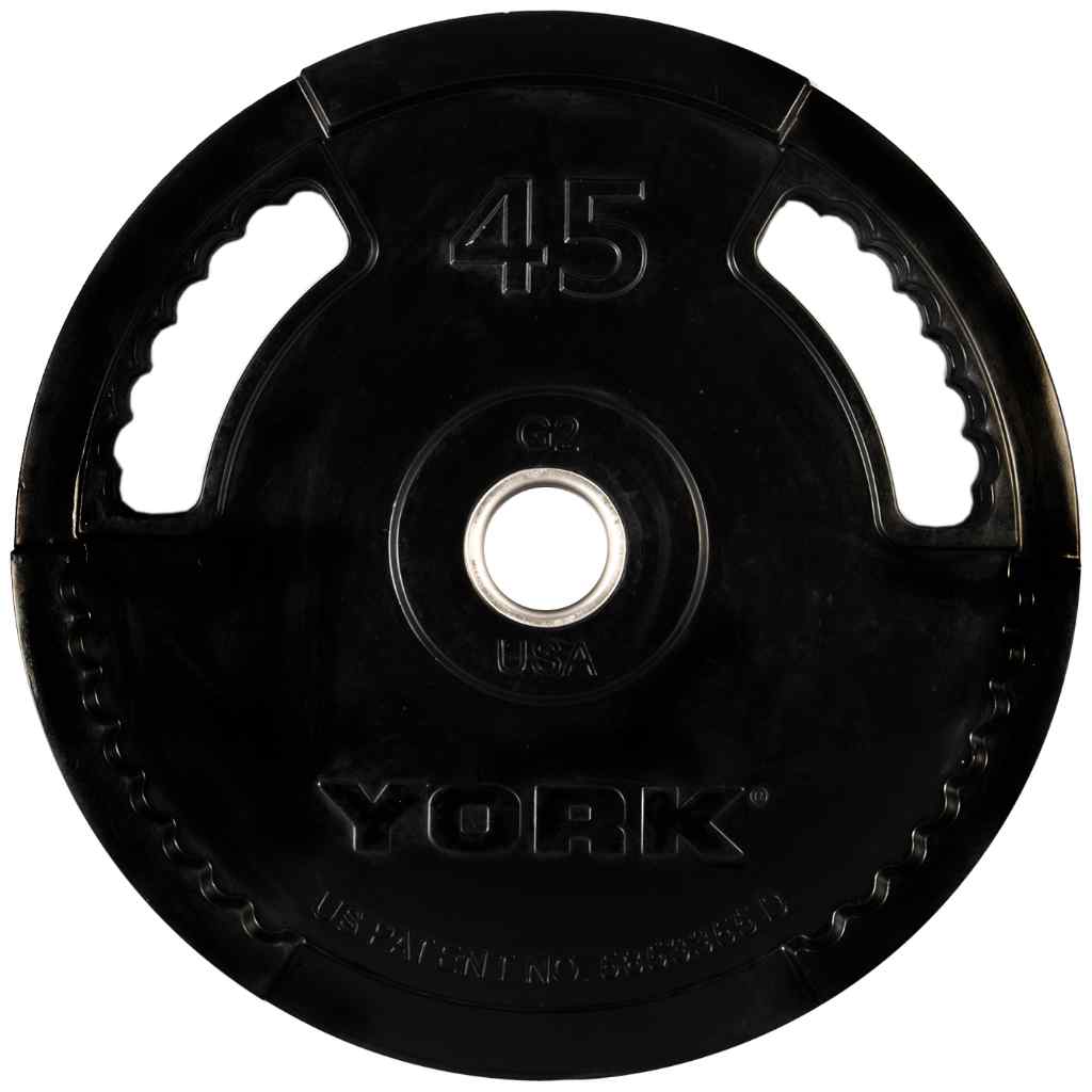 York Barbell - G-2 Rubber Olympic Weight Plate Sets | York - Weight Plate Set
