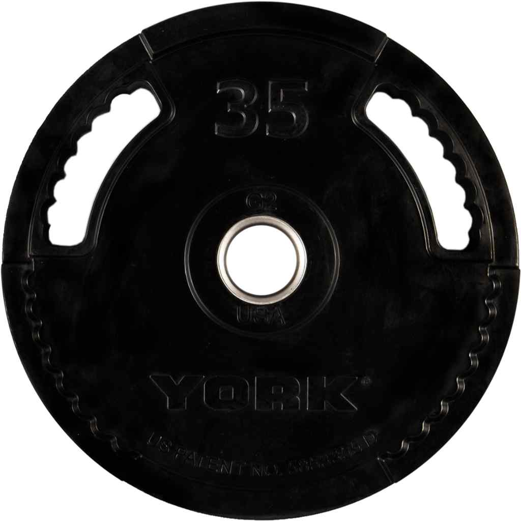 York Barbell - G-2 Rubber Olympic Weight Plate Sets | York - Weight Plate Set