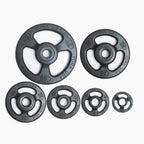 York Barbell - Iso-Grip Steel Olympic Plate Sets York Barbell - Weight Plate Set