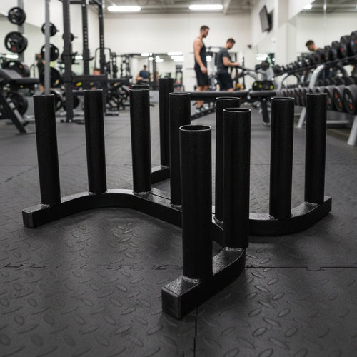 York 11 x 2″ Weight Bar Stand Storage Rack - Barbell Storage - York Barbell