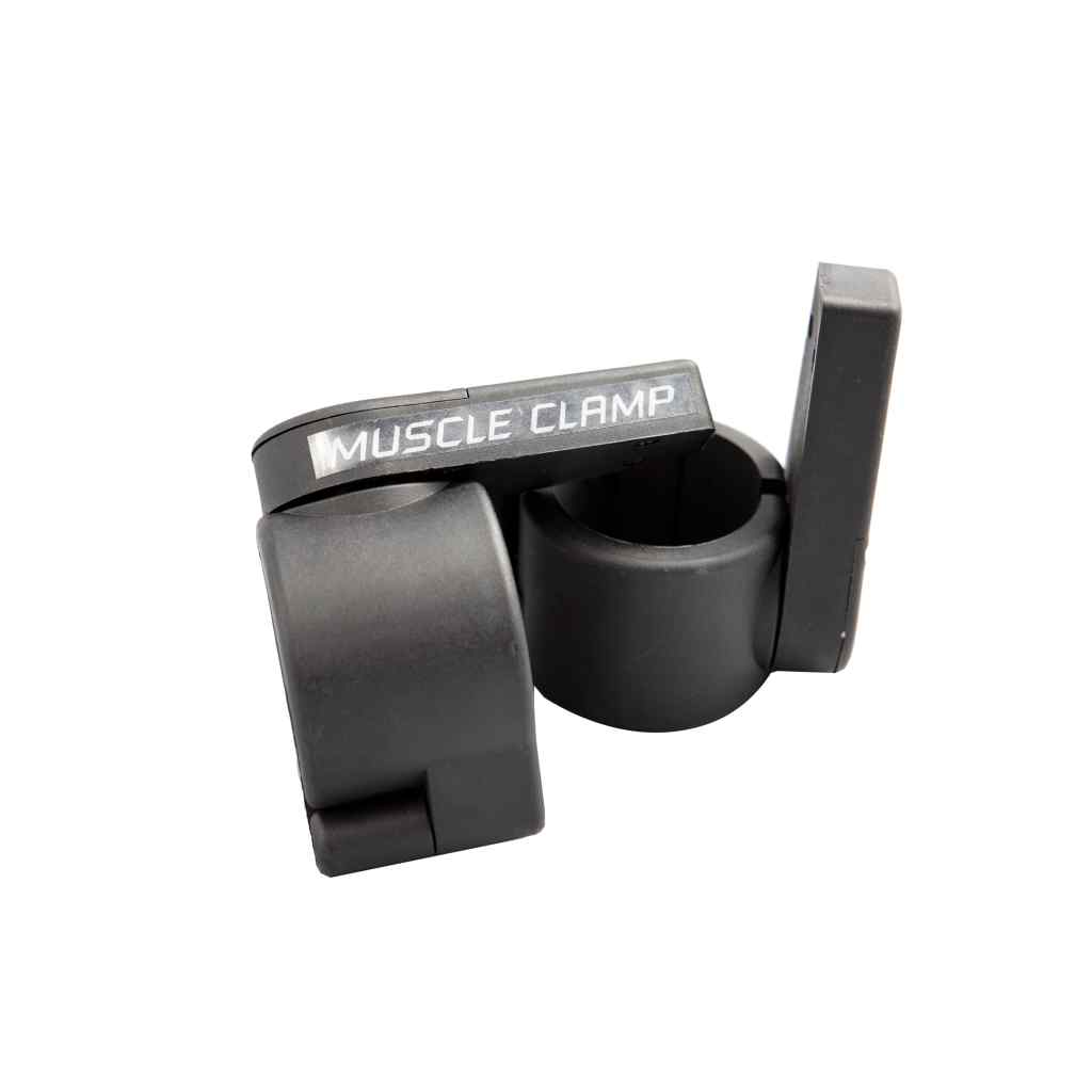 York Barbell - York 2″ Muscle Clamp Collars Pair Black - Clamps, Collars & Accessories