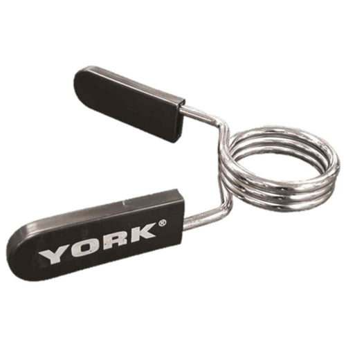 2″ Spring Collars Chrome Pair | York Barbell - Clamps, Collars & Accessories - York Barbell