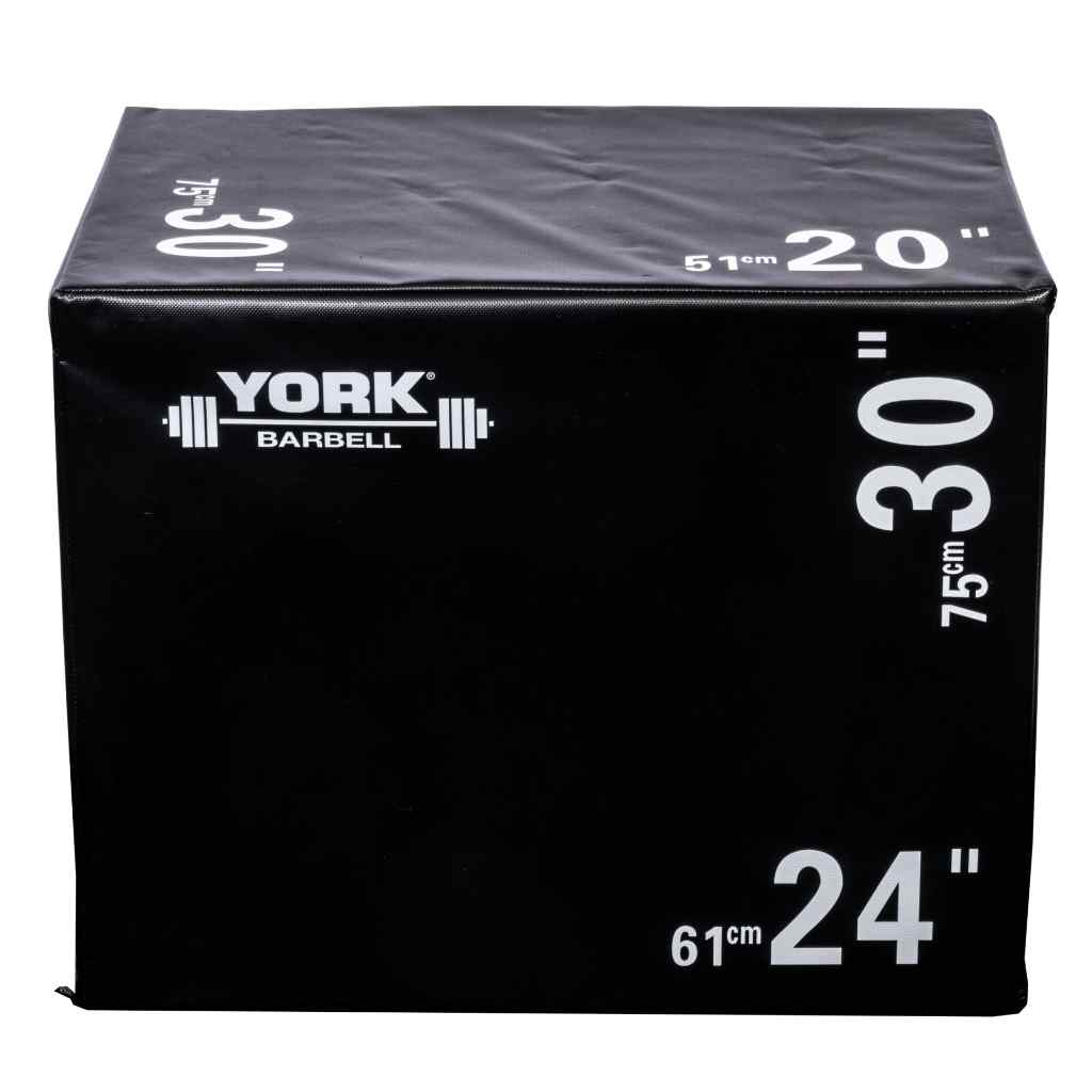 3 - in - 1 Plyo Box Foam Jump Box | York Barbell - Plyo Box - York Barbell