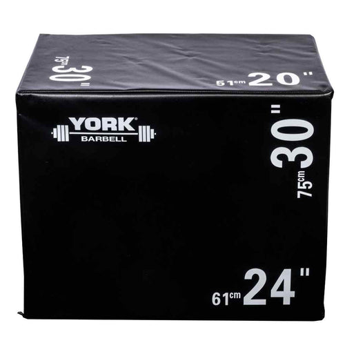 3 - in - 1 Plyo Box Foam Jump Box | York Barbell - Plyo Box - York Barbell