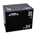 York Barbell - York 3-in-1 Plyo Box Foam Jump Box - Plyo Box