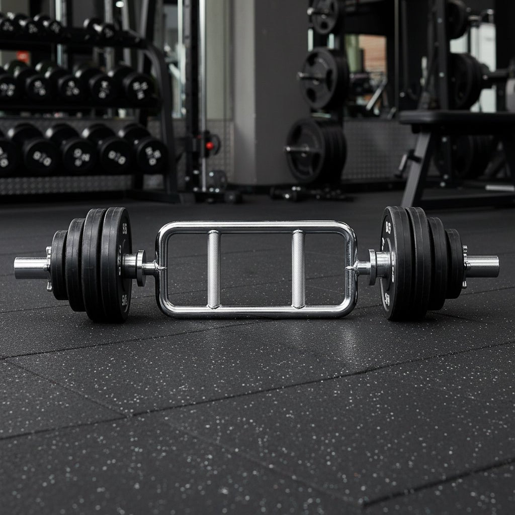 3′ International Chrome Triceps Bar | York Barbell - Weight Bars - York Barbell