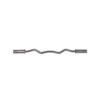 York 4′ International Chrome Curl Bar - Weight Bars - York Barbell