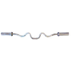 4′ International Chrome Super Curl Bar | York Barbell - Weight Bars - York Barbell