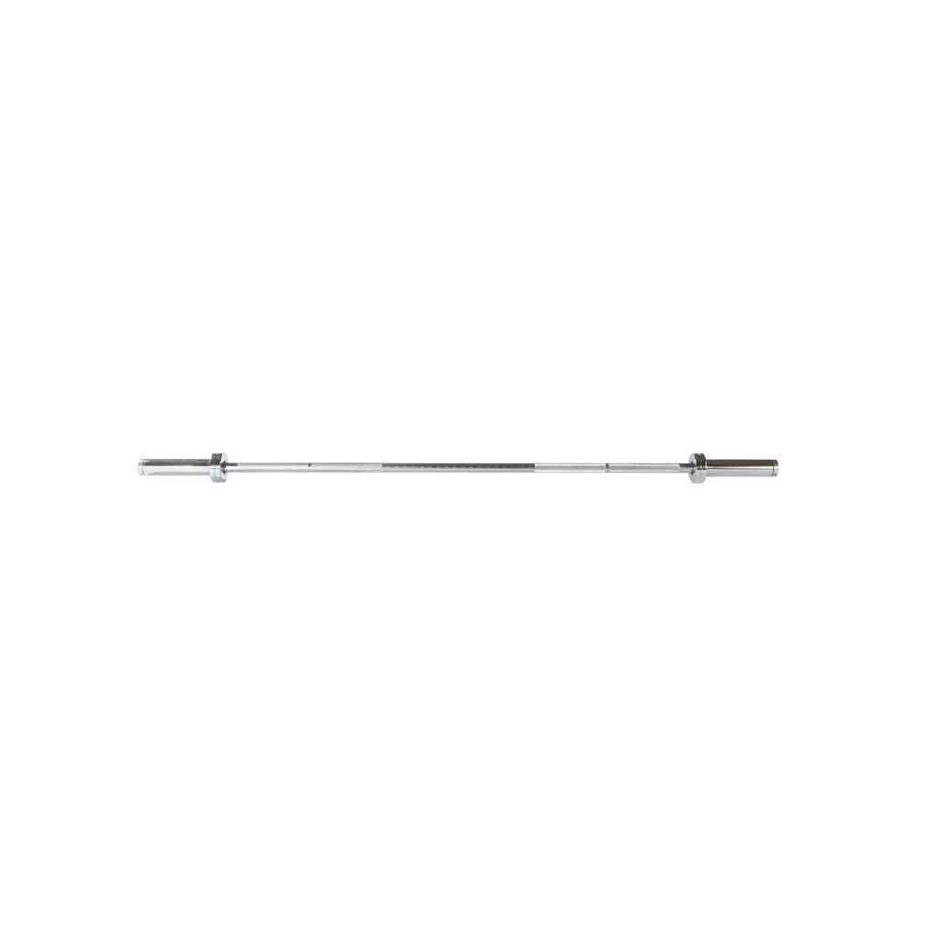 York 6′ International Chrome Olympic Bar 28mm - Barbell - York Barbell