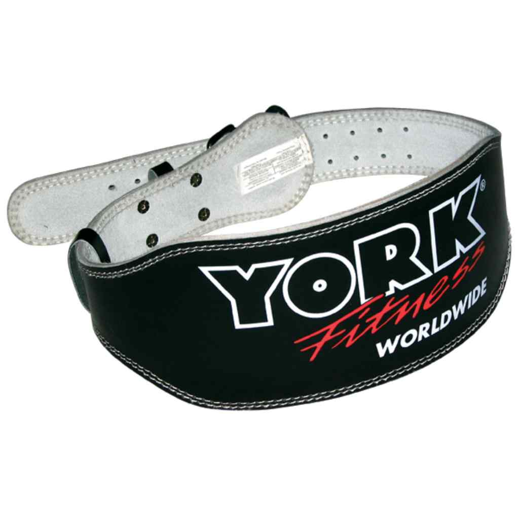 6″ Padded Weight Lifting Belt | York Barbell - Weight Lifting Belt - York Barbell