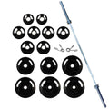 York Barbell - York Barbell G-2 Rubber Olympic Plate Set 300 lb - Weight Plate Set