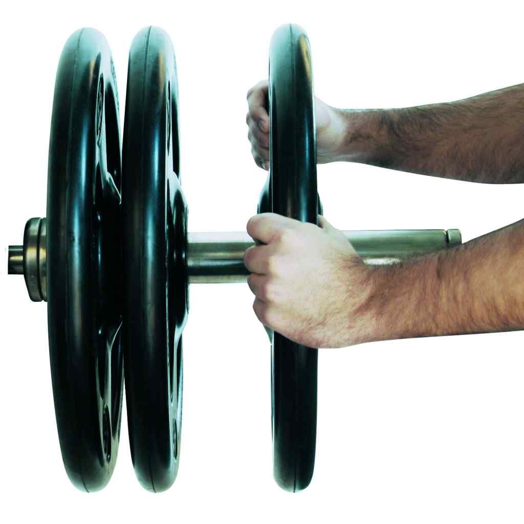 York Barbell Iso - Grip Steel Olympic Plate Set 300 lb - Weight Plate Set - York Barbell