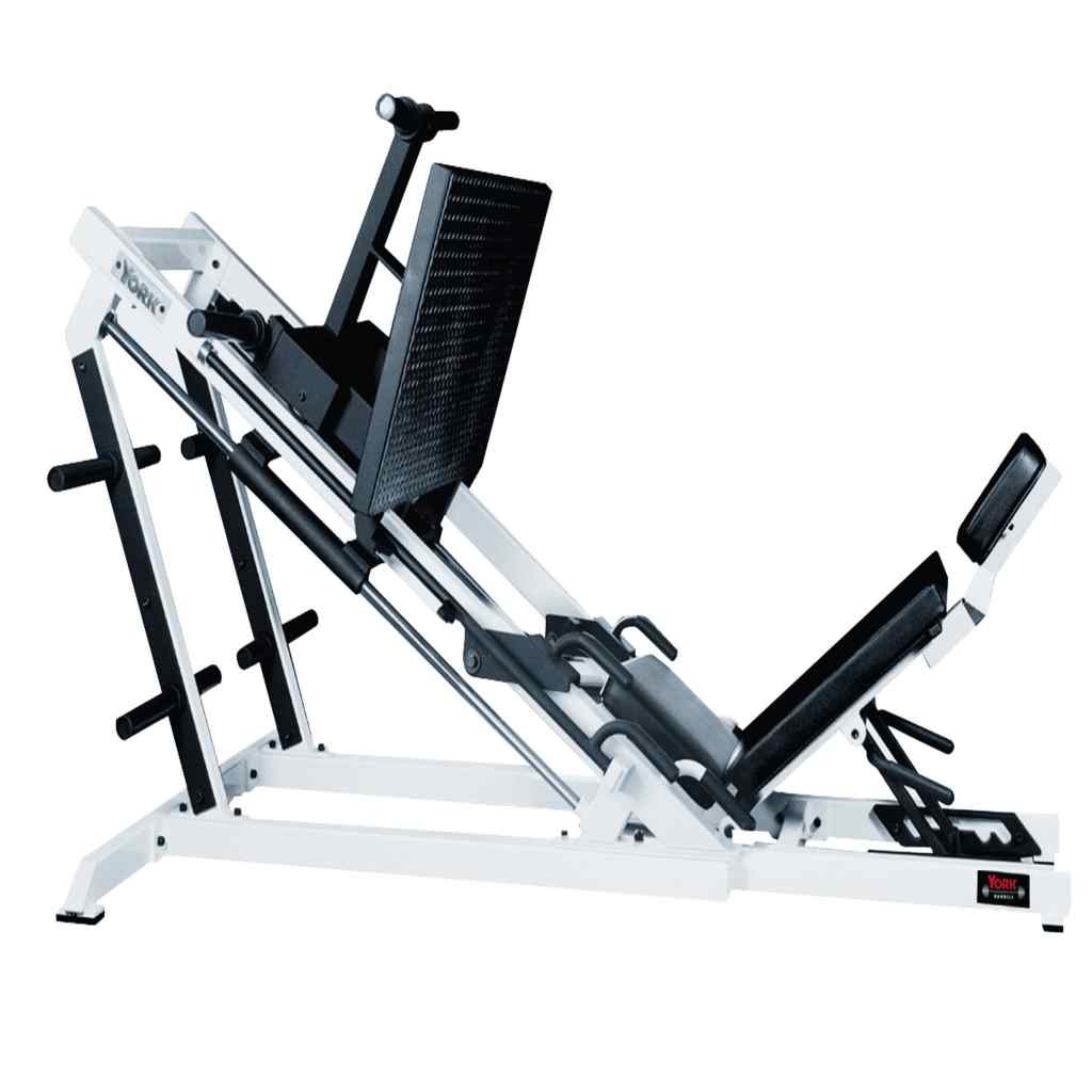 York Barbell STS 35 Degree Leg Press Machine - Plate Loaded Leg Press - York Barbell