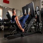 York Barbell STS 35 Degree Leg Press Machine - Plate Loaded Leg Press - York Barbell
