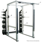 York Barbell - York Barbell STS Commercial Power Rack 53006 - Power Rack