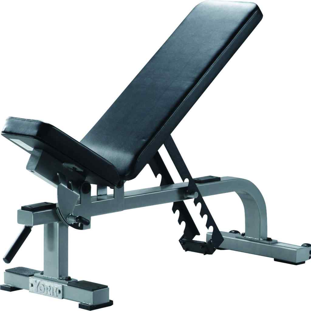 York Barbell - York Barbell STS Flat-to-Incline Bench - Bench
