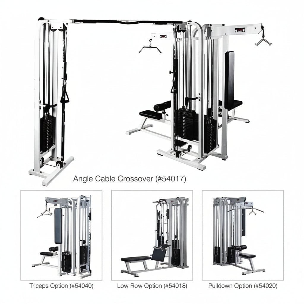 York Barbell STS Modular Tricep Station Machine - Selectorized - York Barbell