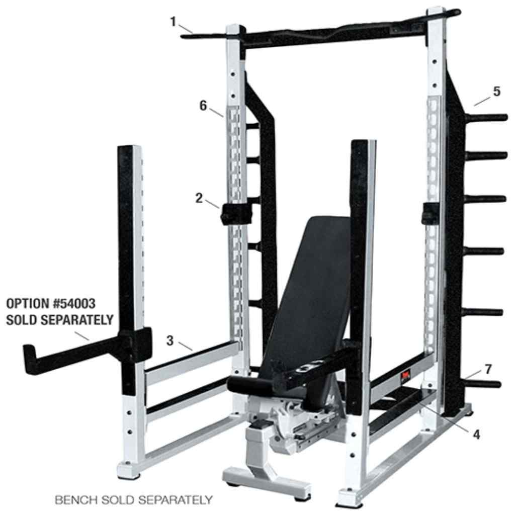 York Barbell - York Barbell STS Multi Function Rack - Multi - Function Rack