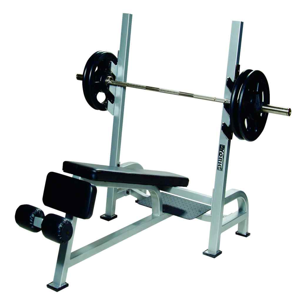 York Barbell STS Olympic Decline Bench Press - Bench - York Barbell