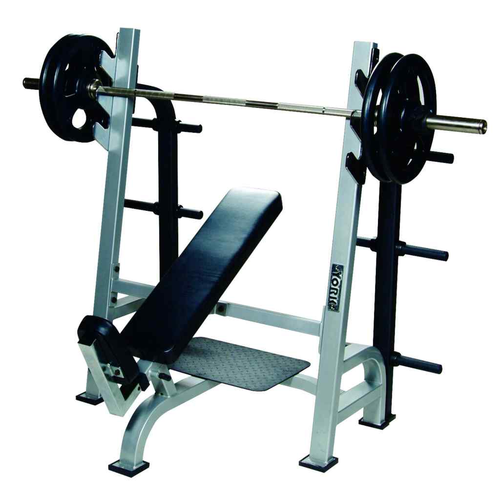York Barbell STS Olympic Incline Bench Press - Bench - York Barbell