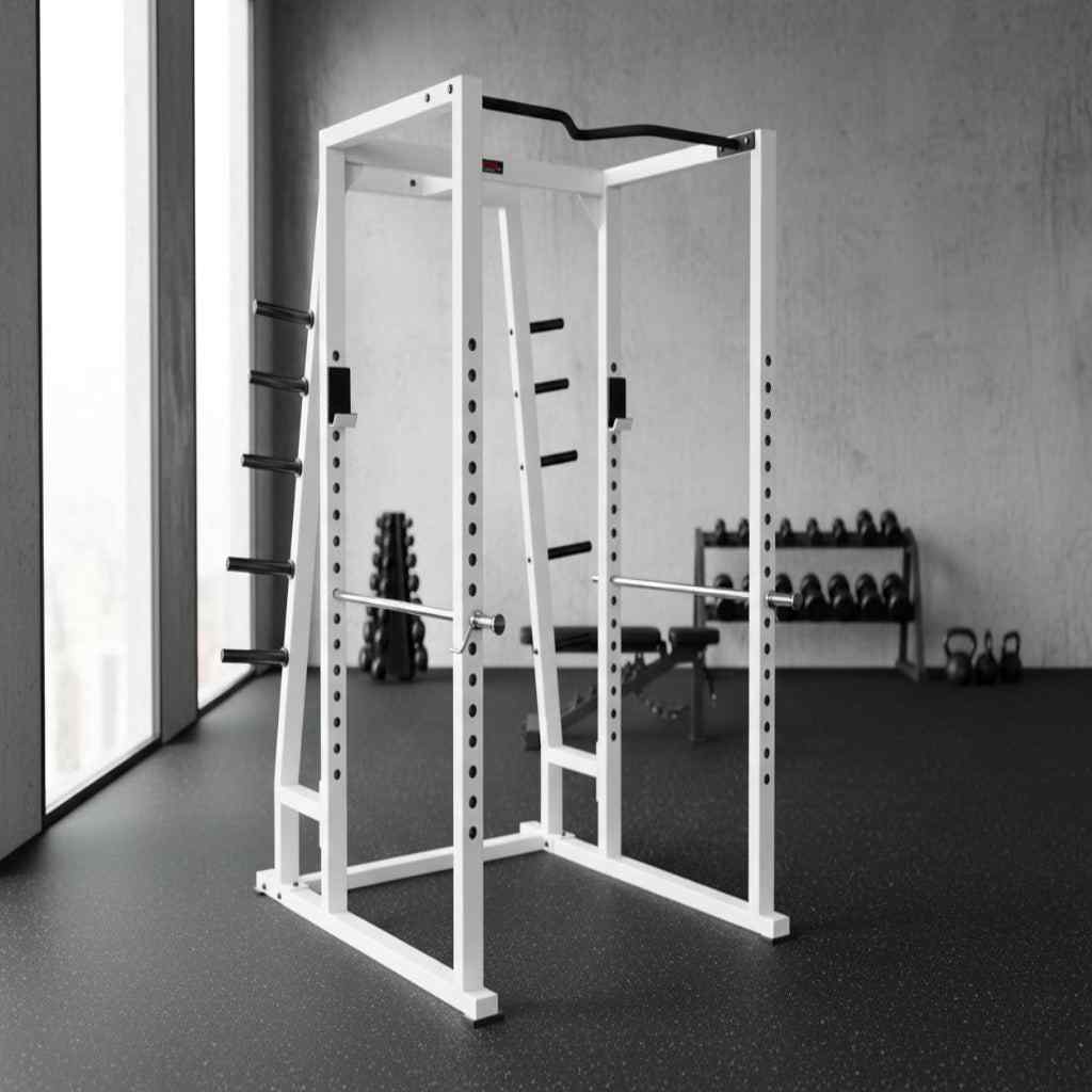York Barbell - York Barbell STS Power Rack with Weight Storage - Power Rack