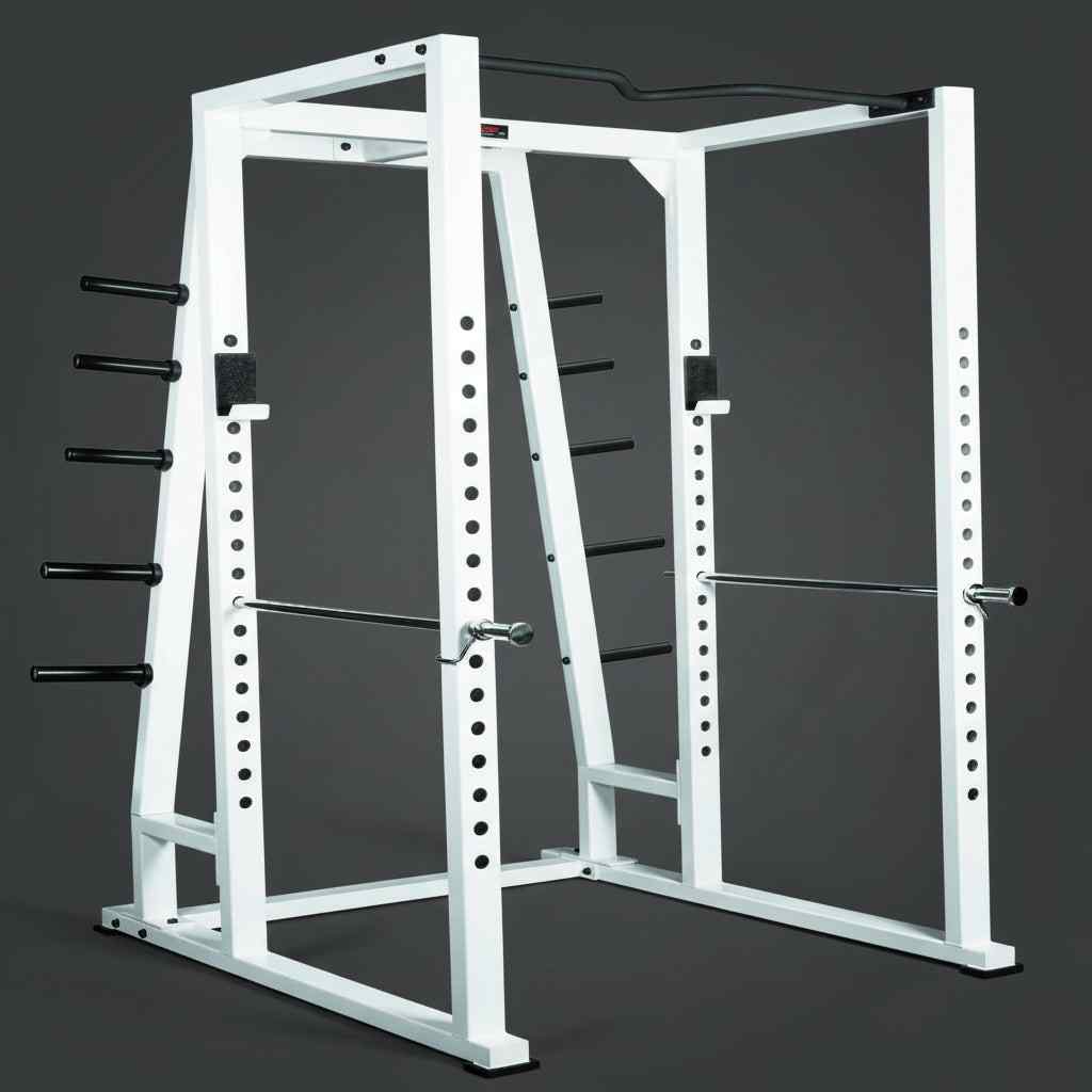 York Storage Rack Power Rack with Weight Storage | York Barbell STS – Revive and Lift